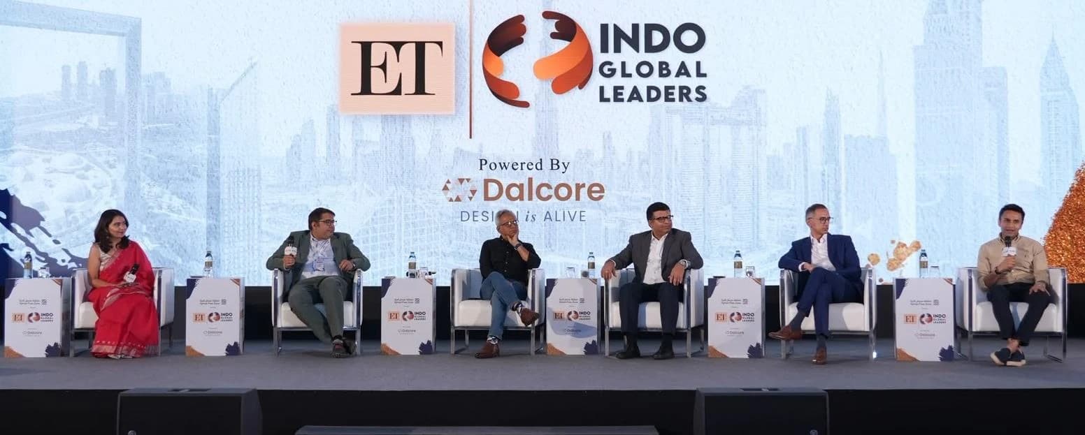Panellists at an Indo Global business forum