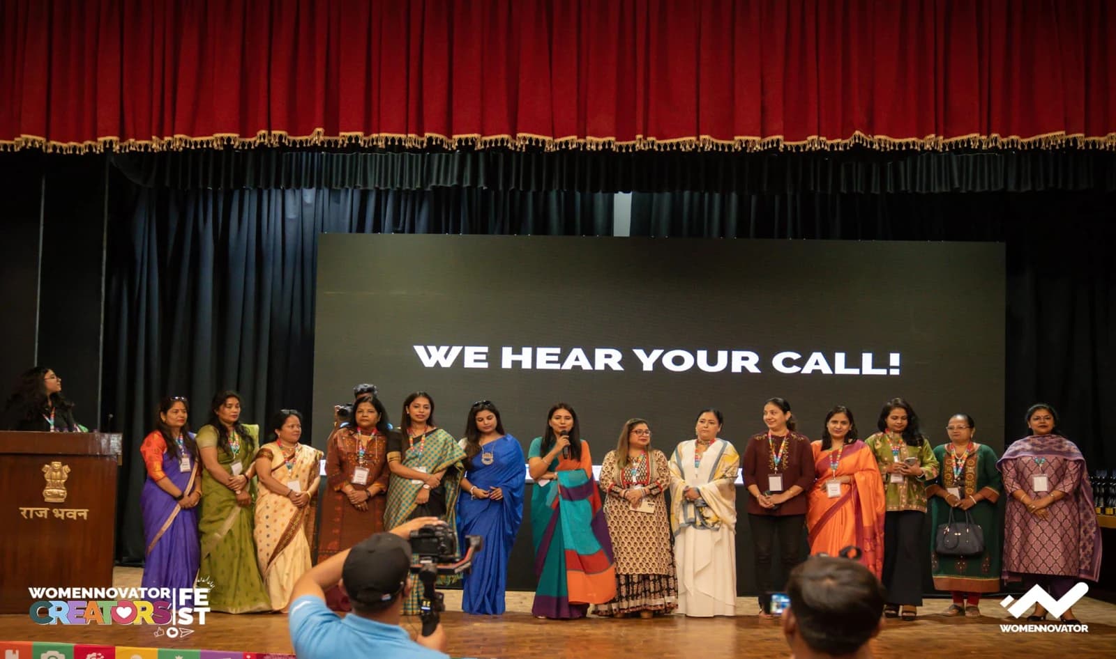 Women participants at a Womennovator programme