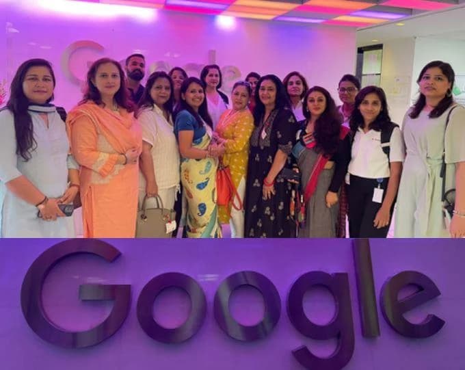 Women entrepreneurs gathered at an enterprise event
